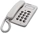 Cortelco Kellogg Tribute Desk/Wall Mount Phone Redial Tone/Pulse Pearl Gray