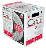 Lindy - Bulk cable - 304.8 m - UTP - ( CAT 5e ) - solid - blue