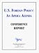 U.S. Foreign Policy: An African Agenda