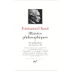 Kant : Oeuvres philosophiques, tome 2 : Des Prol�gom�nes aux �crits de 1791