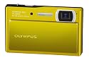 Olympus mju 1040 Digitalkamera (10 Megapixel, 3-fach opt. Zoom, 2,7" Display) melon yellow