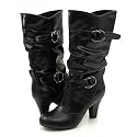Qupid Praise01 Mid-Calf Boots