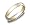 Women's 14k Yellow Gold 4mm Comfort Fit Wedding Band Ring, Size 4