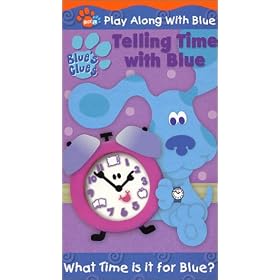 Blue's Clues - Telling Time With Blue [VHS]