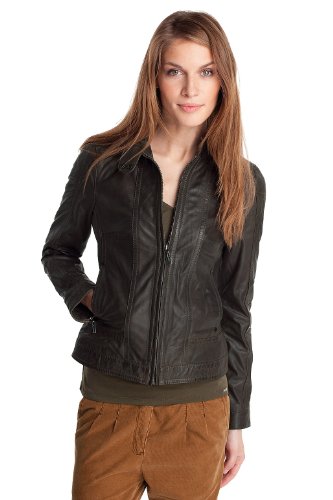 ESPRIT Collection Damen Jacke A23374, Gr. 34 (XS), Gr&uuml;n (dk moss green 317) Preisvergleich