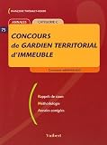 Revue Vuibert  / Concours de gardien territorial d'immeuble