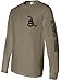 Gadsden and Culpeper Long Sleeve - Coyote Blood of Tyrants Shirt - Sic Semper Tyrannis - 2XL