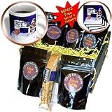 Rich Diesslins Cartoon Days of Christmas TCDC VAL Santa Security Checkpoint Coffee Gift... by 3dRose LLC