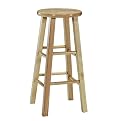 Round-Top Barstool- Natural(29")