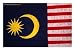 National Flag During Independence Day Celebrations, Kuala Lumpur, Malaysia, Photographic Poster Print by Chris Mellor, 32x24
