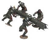 Lord Of The Rings Figure With Accessory: Uruk-hai Battering Ram W/ 4 Uruk-hai Soldiers