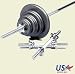 USA Sports 110 Lb Standard Threaded Weight Set