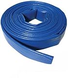Silverline 633827 Flat Discharge Hose, 10 m x 25 mm
