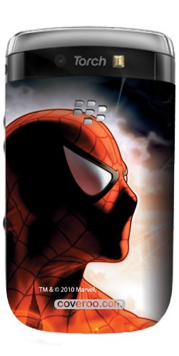  Spider-Man - Closeup Design on BlackBerry Torch 9800
