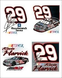 Kevin Harvick Temporary Tattoos - SET OF 6 - Sports Merchandise
