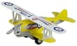 Show Flight Biplane Pullback - Yellow