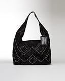 41NFWYRpTKL._SL160_ - bebe Leather Woven Chain Hobo - hobo-clutch-purse