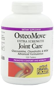 Natural Factors Osteomove Extra Strength Joint Care Tablets, 120-Count
