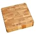 J.K. Adams CNK-1212-N 12-Inch Square-Shaped Maple End-Grain Chunk Board