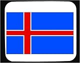 Decorated Mouse Pad with map, Iceland, Europe
