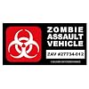 Zombie Assault Vehicle (Bumper Sticker)