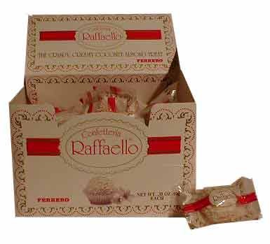 Ferrero Raffaello Almond Coconut Treat Candy 45 count by Ferrero Rocher