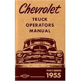 1955 CHEVROLET TRUCK Owners Manual First Series Guide by Chevrolet