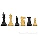 Windsor Series Ebony Staunton Chess Pieces 3 Inches