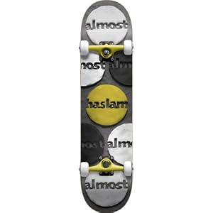Almost Play Dough R8 Haslam Full Complete Skateboard (8.1-Inch) by 