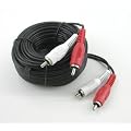 10 m Stereo Cinch Kabel, 2x Stecker auf 2x Stecker
