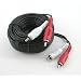 10 m Stereo Cinch Kabel, 2x Stecker auf 2x Stecker