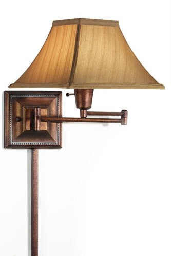 Kingston Swing Arm Lamp Gold Aged Gold Coppr