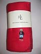 Ralph Lauren Polo Teddy Bear Red Throw Blanket