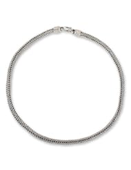 Sterling silver braided necklace, Dragon Rope