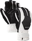 Burton Herren Snowboardhandschuhe GORE LEATHER, stout white/true black, Gr. L, 254379