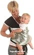 Moby D Wrap Baby Carrier - Sage w/ Black