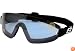 Birdz Eyewear Wing Infinity Blue Skies Mirror Anti Fog Skydiving Goggle