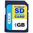 EDGE Digital Media ProShot - flash memory card - 1 GB - SD ( EDGDM-200534-PE )