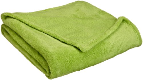Mohair Throw Blanket, Green - Contemporary - Throws - by ...