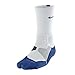 Nike Unisex Hyperelite Basketball Crew White/Game Royal/Game Royal LG (Men's Shoe 8-12, Women's Shoe 10-13)