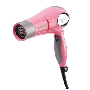 REVLON RV524 PINK SILVER HAIR DRYER TOURMALINE IONIC 1875W PERSONAL CARE