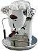 Elektra Nivola Espresso Machine With MirrorPolished Aluminum Finish