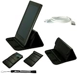 Black Premium Durable Leather Cover Sleeve Carrying Case can easily be conv ....