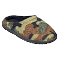 Boys' Damien Camo Scuff Slippers - Green