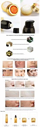 Korea Whitening Snail Cream Face Skin Care Ageless Reduce Scars Acne Pimples Moisturizing Anti Wrinkle Face Lift Firming Cream 4 pcs