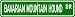 Bavarian Mountain Hound STREET SIGN ~ High Quality Aluminum ~ Dog Lover