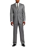 Jones New York Men's 24/7 Total Comfort Windowpane Suit