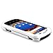 eForCity Snap-on Rubber Coated Case Compatible with Samsung? Epic 4G, White