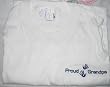 Proud Grandpa T-shirt-Announce The Little One in Style