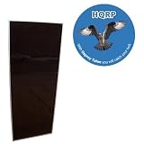 HQRP 25 Watt Amorphous Silicon Solar Panel 25W Power A-Si Thin film 12V DC PV Module Photovoltaic plus HQRP Coaster